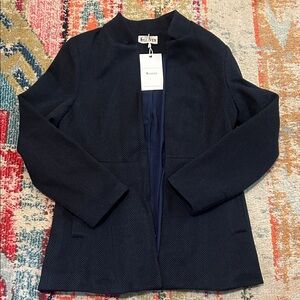 NWT ELLEVEN Women's Dark Blue Blazer. Size M